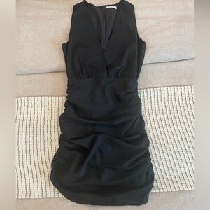 Aritzia Babaton Black Mini Dress